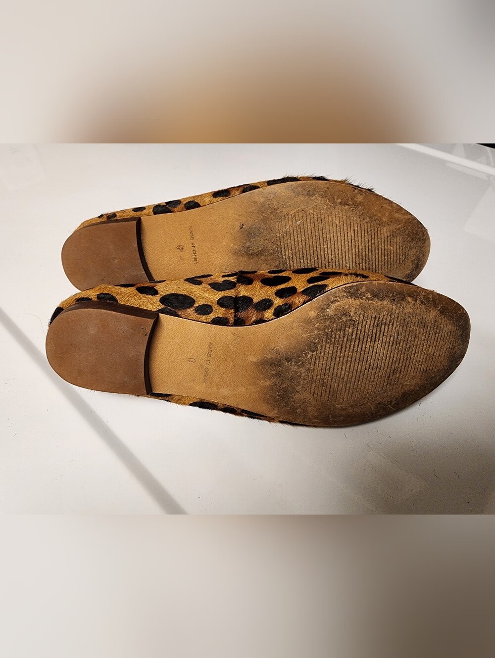 Madewell Leopard-Print Loafers in Tan and Black - Picture 6 of 9